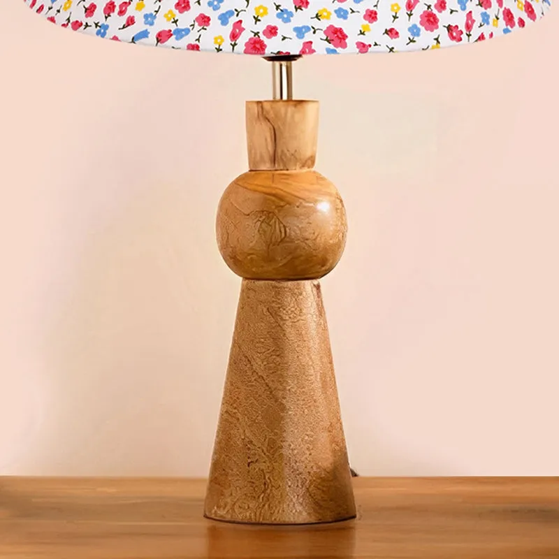 Angler Neo Tiny Fleur Wooden Table Lamp - Multicolor media 3