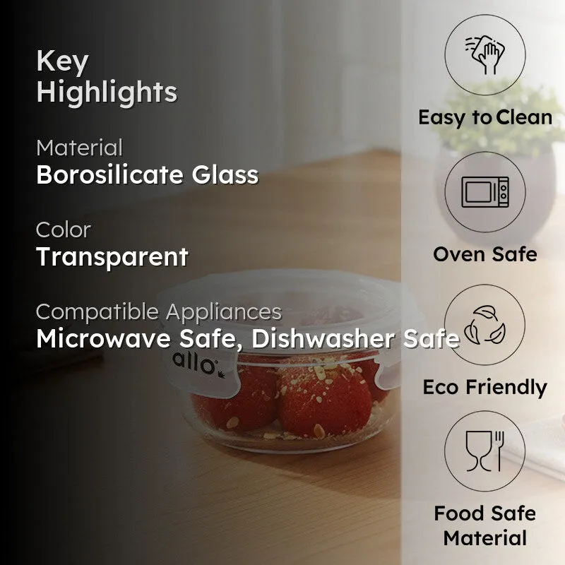 Carryo Leak Proof Glass Lunch Box - 400 ML media 2
