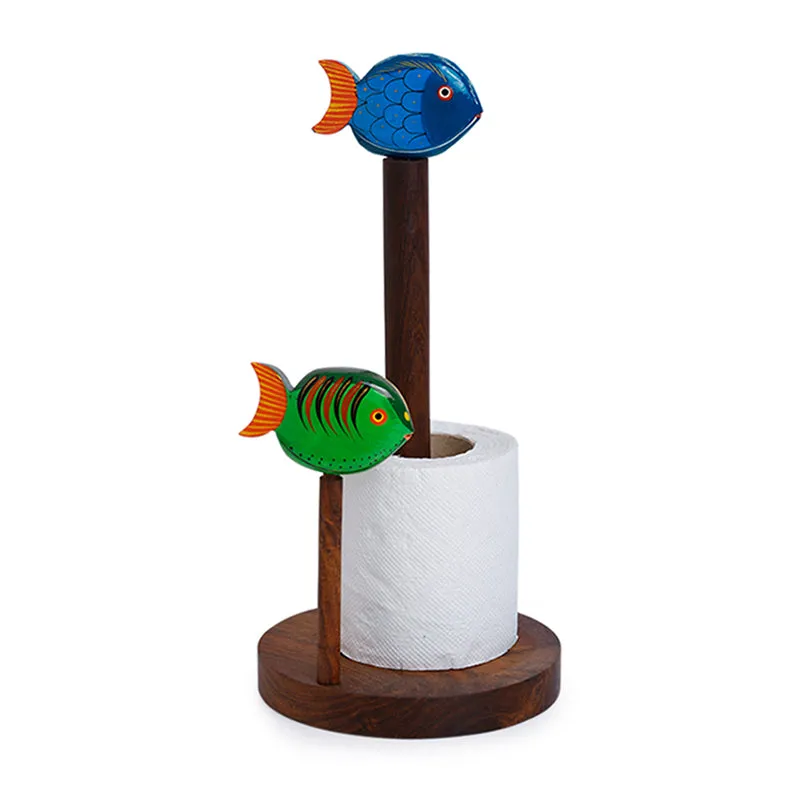 Ignis Sheesham Wood Tissue Holder media 3