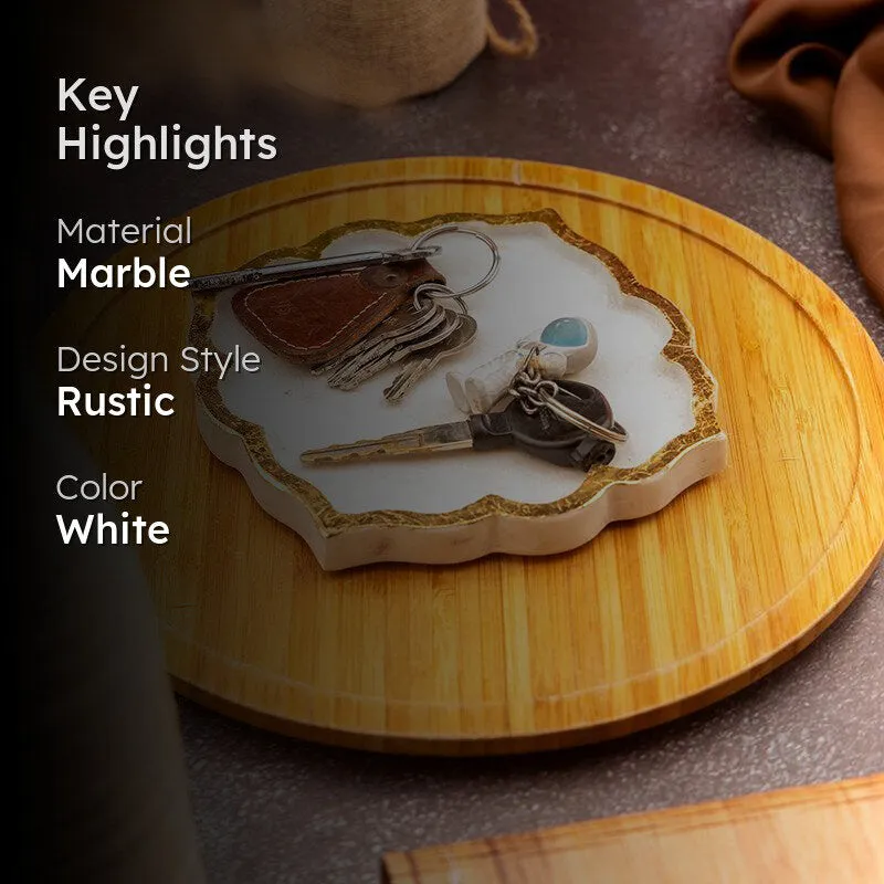 Verona Vein Marble Platter media 2