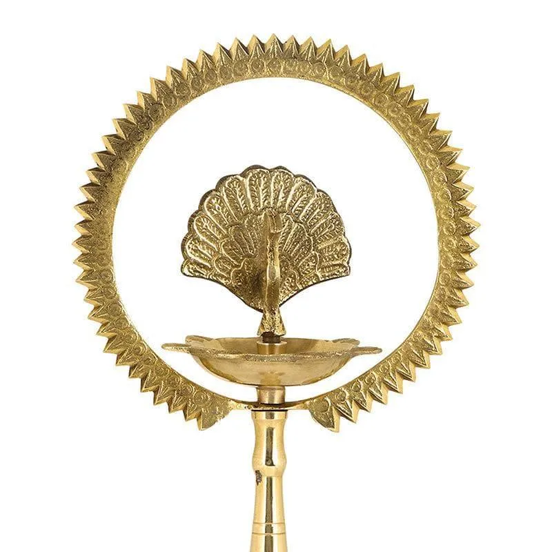 Divine Aura Brass Lamp - Large media 3