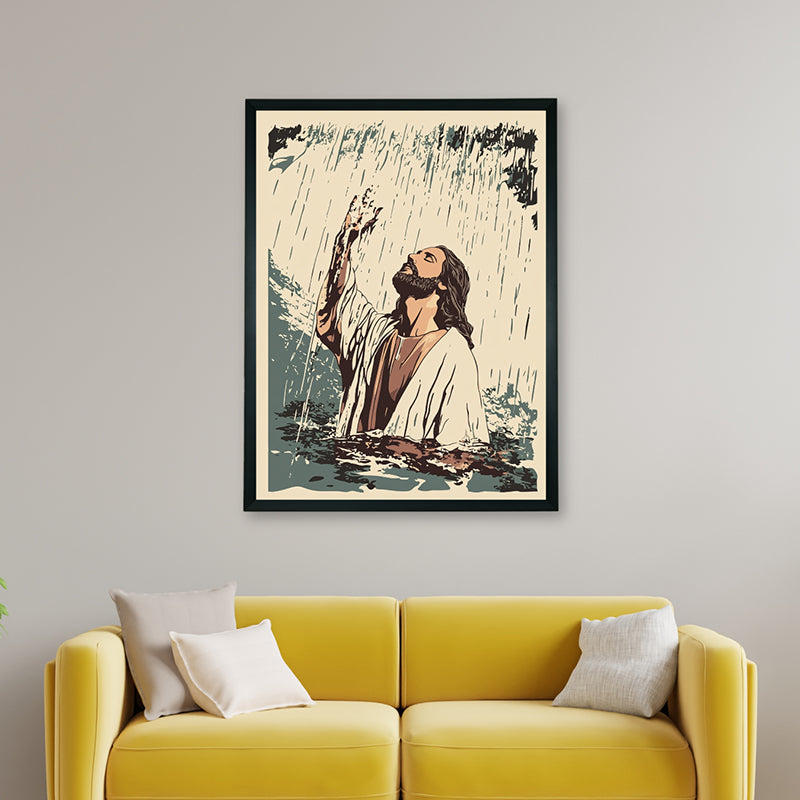 Miracle Of Christ Wall Art With Resin Frame media 5