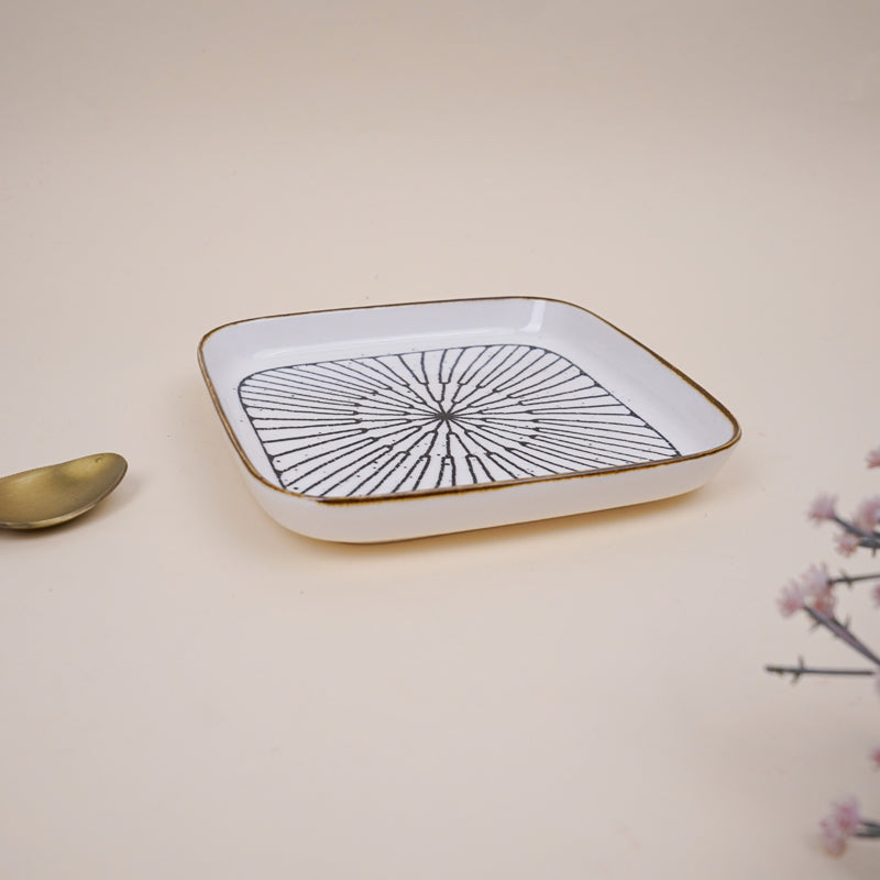 Jimo Square Snack Plate - Set Of Six image 3