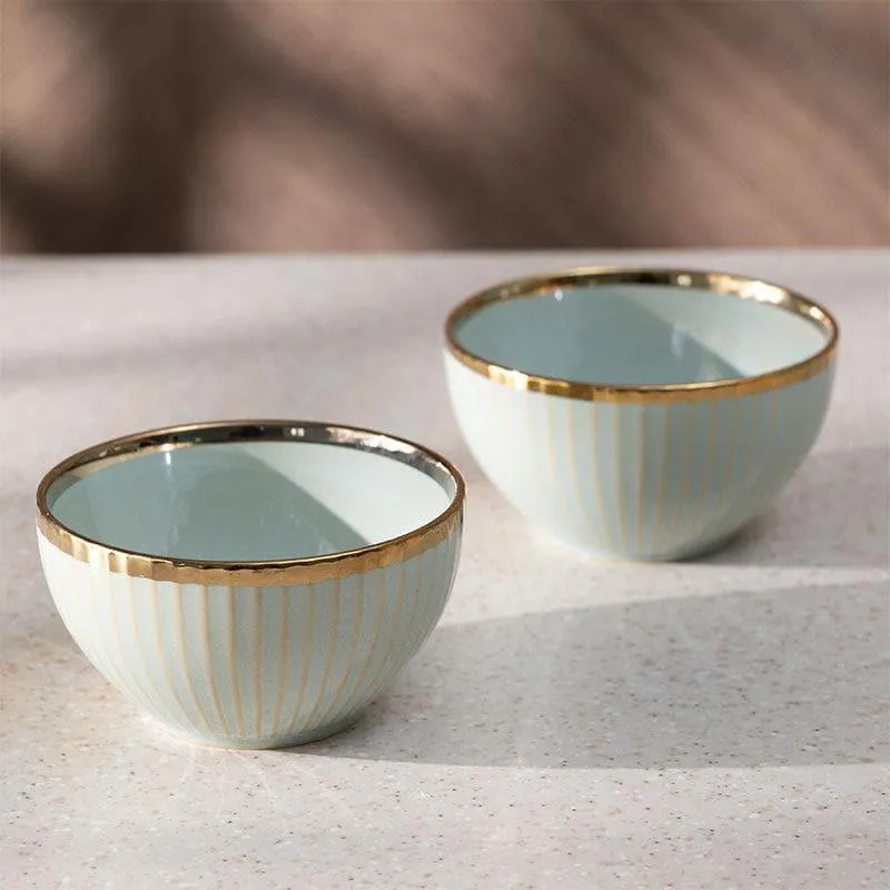 Eldar Bowl (Water Blue) - Set Of Two media 1