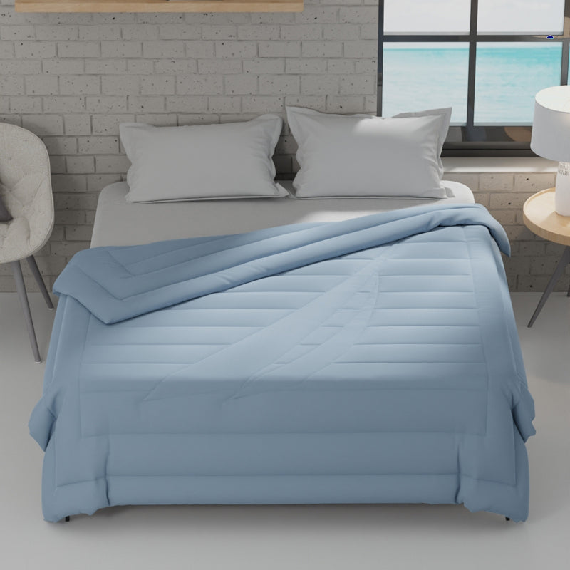 Nautica Ciel Luxe Comforter (Light Blue) - 110 GSM media 3