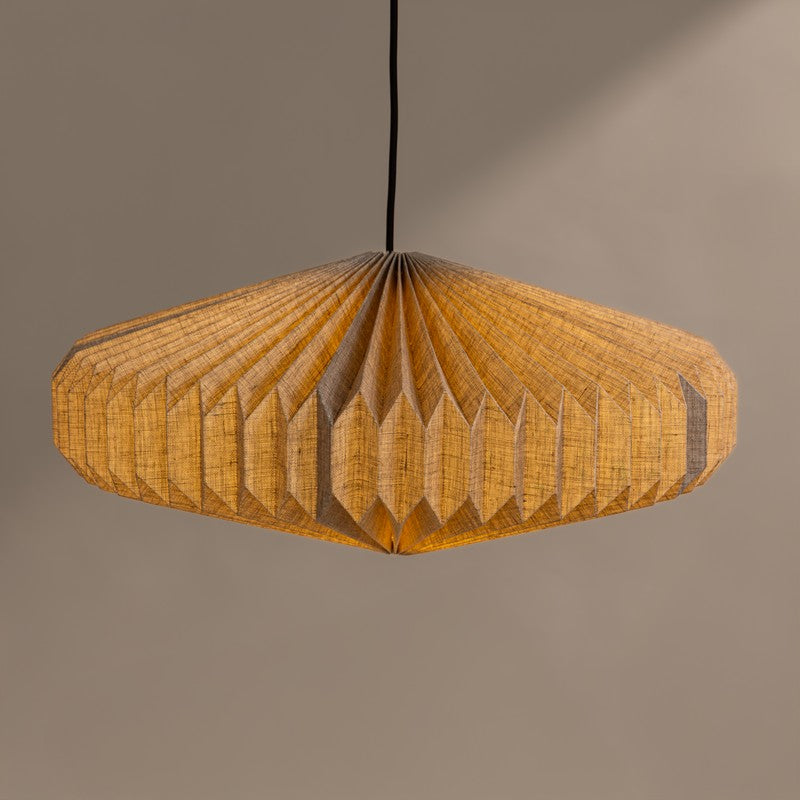 Fig Living Oblong Paper Ceiling Lamp - Grey media 8