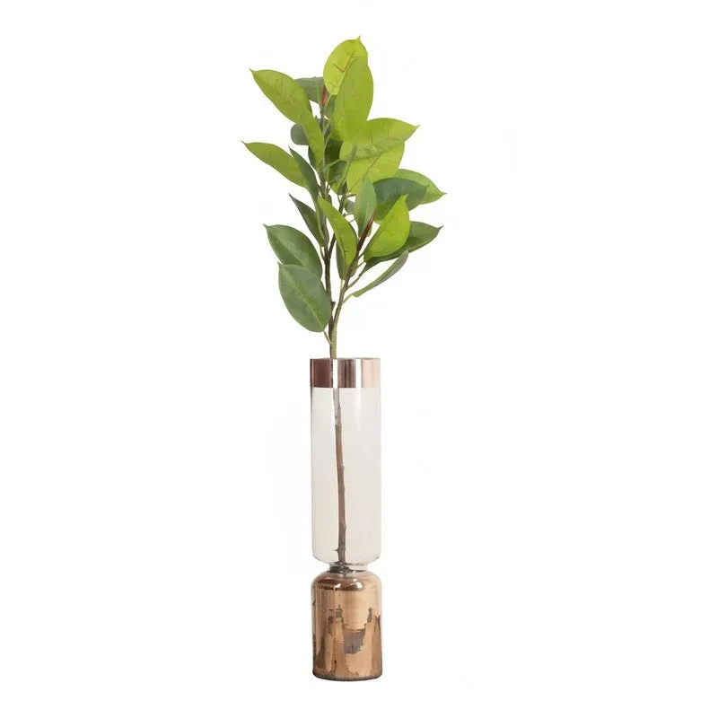 Artificial Croton Leaf Plant Without Pot - 3 Feet media 6