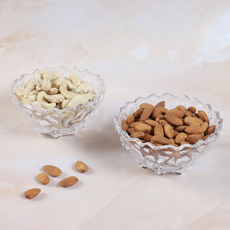 Drystan Glass Dessert Bowl (200 ML) - Set Of Two media 4