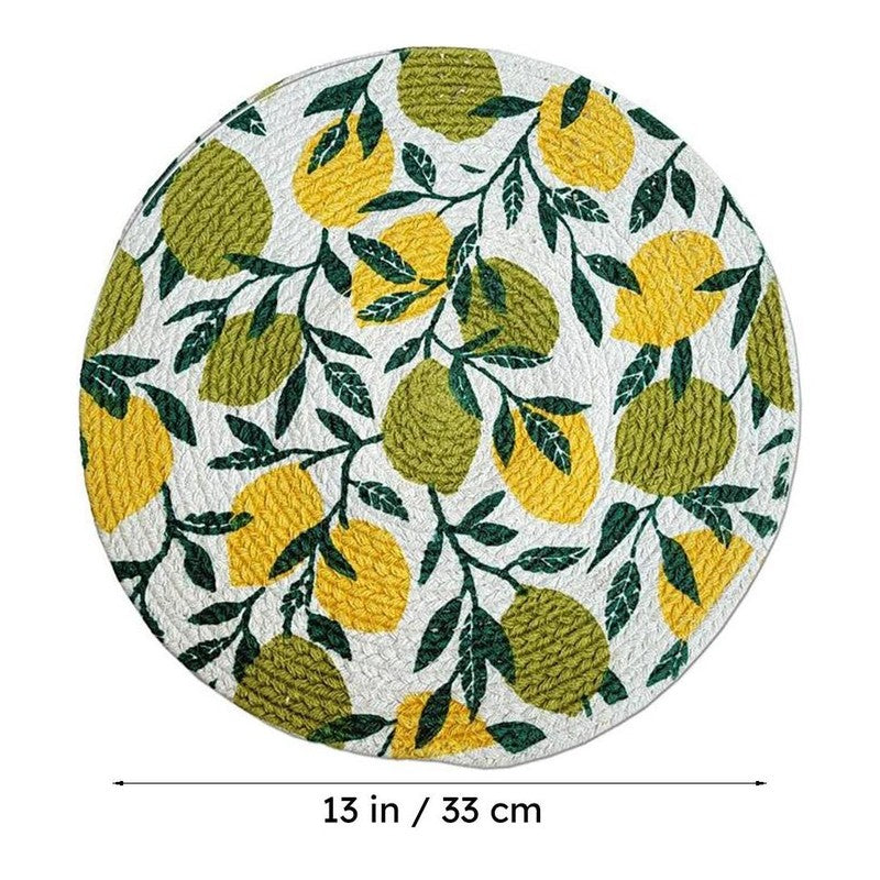 Fruity Farm Placemat - Green & Yellow media 9