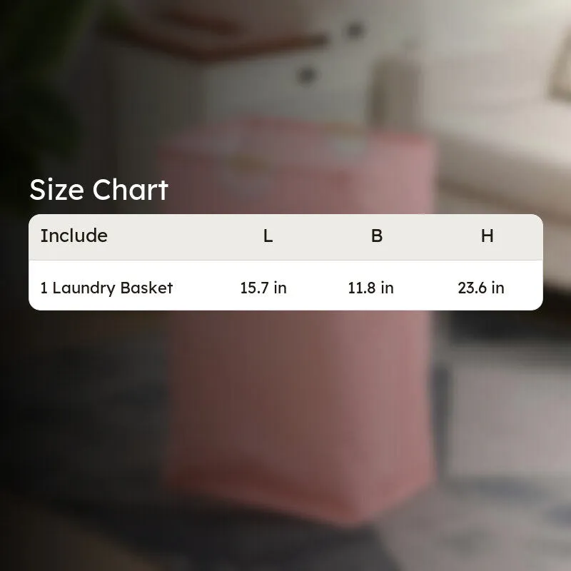 Soft Stack Laundry Basket - Pink media 6
