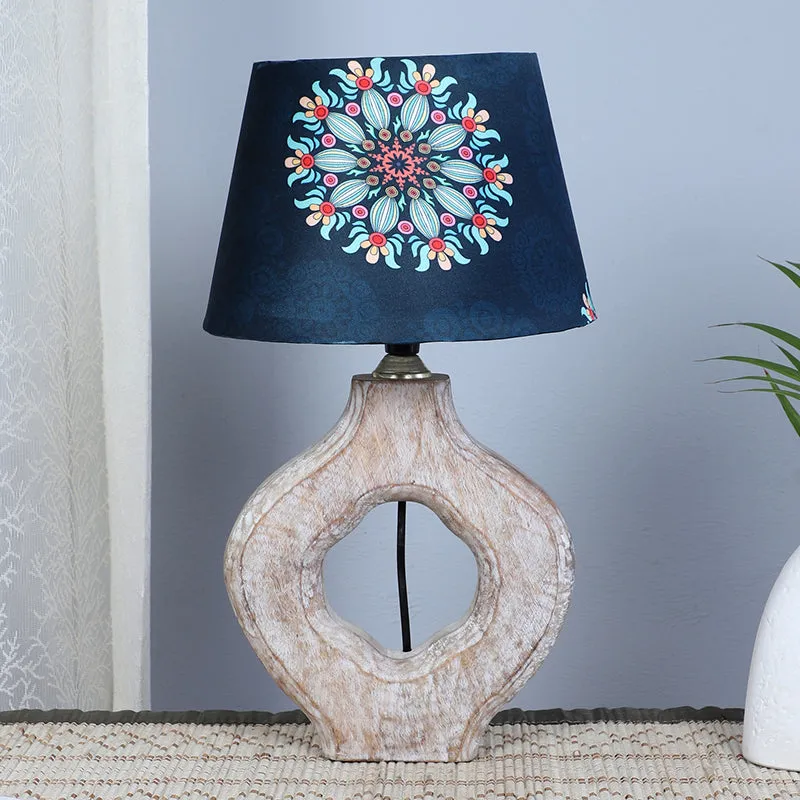 Toile Kian Printed Mango Wood Table Lamp - Multicolor media 2