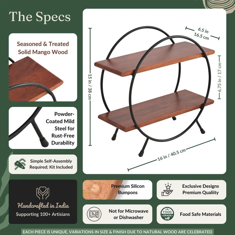 Ruma Round Wooden Rack media 7