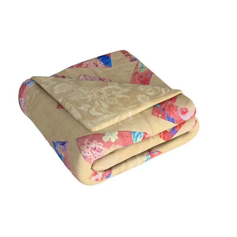 Monte Carlo Mystic Meadow Blanket (Olive Green) - 900 GSM media 6