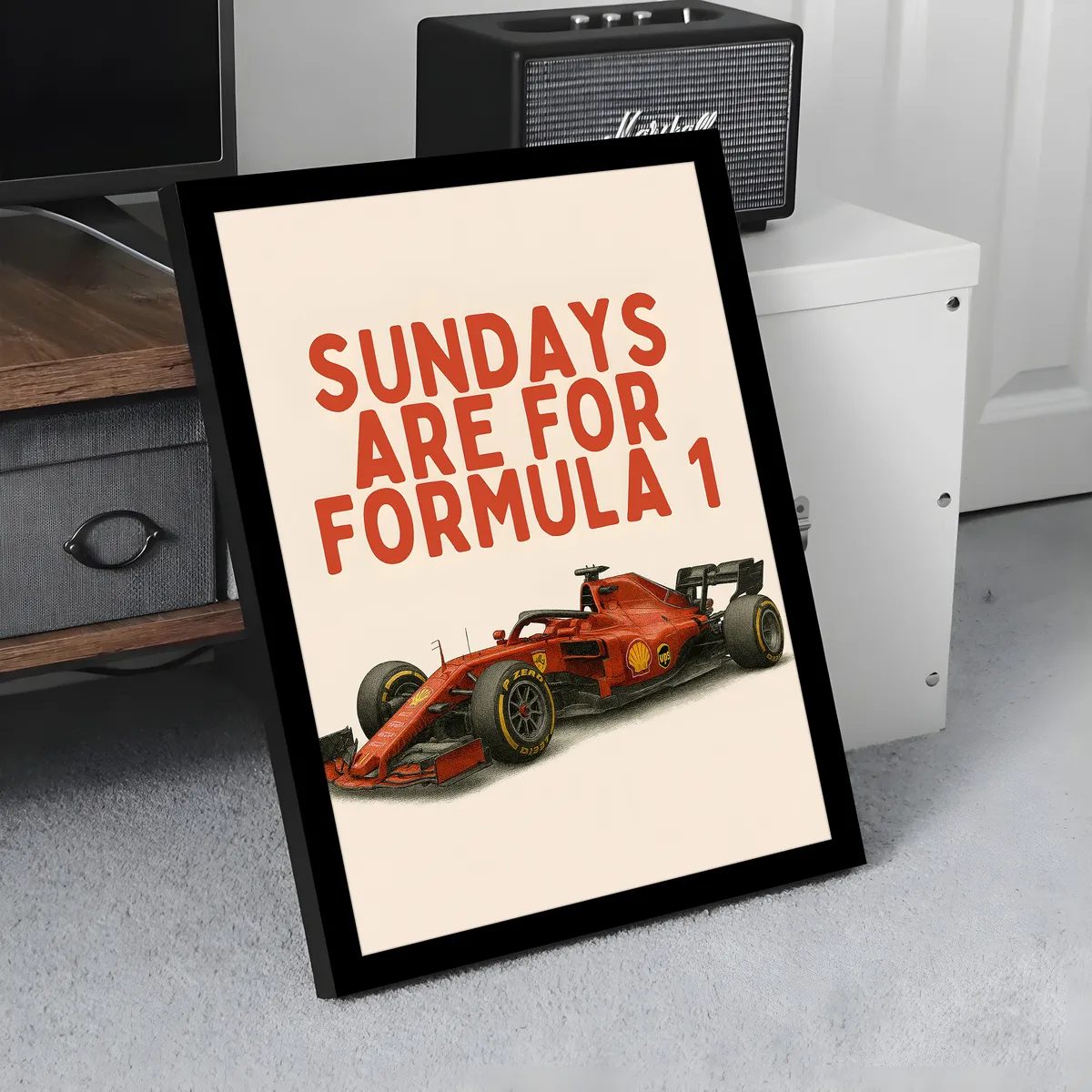 Formula One Racing Quote Wall Art media 4