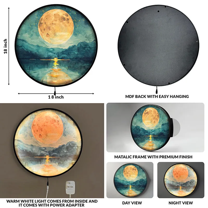 Moonrise Canvas Wall Art media 3