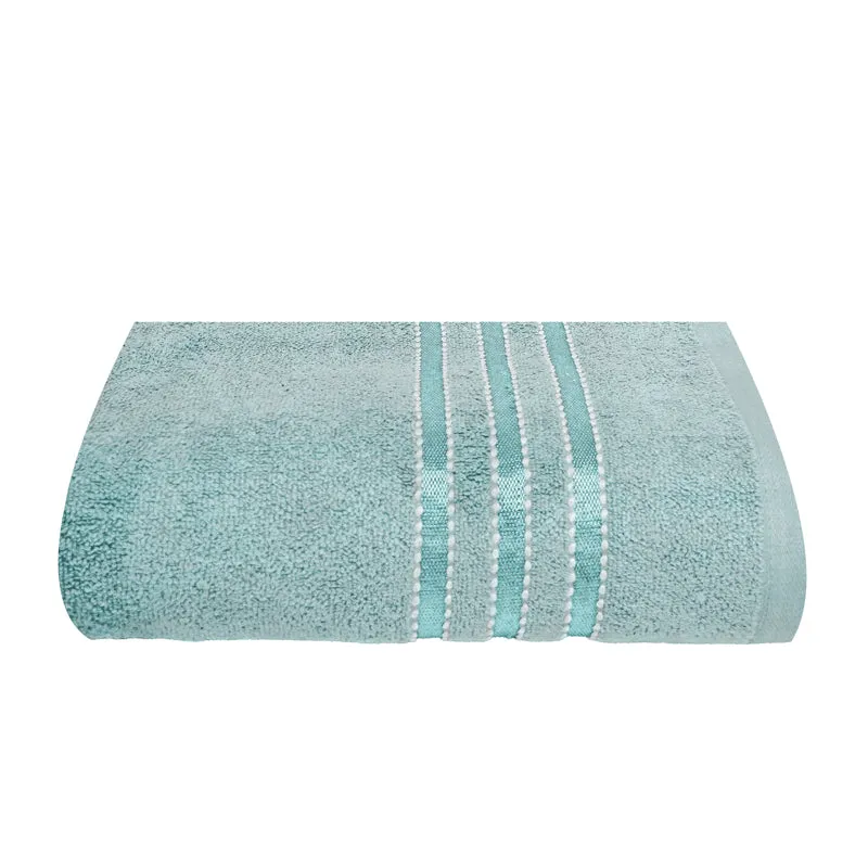Micro Cotton LuxeDry Comfort Solid Bath Towel - Sea Blue media 5