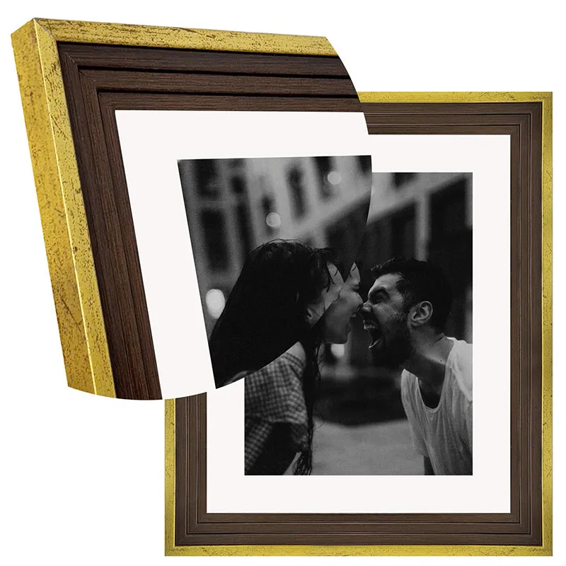 Timberina Lite Photo Frame (Gold) - Set Of Four media 4