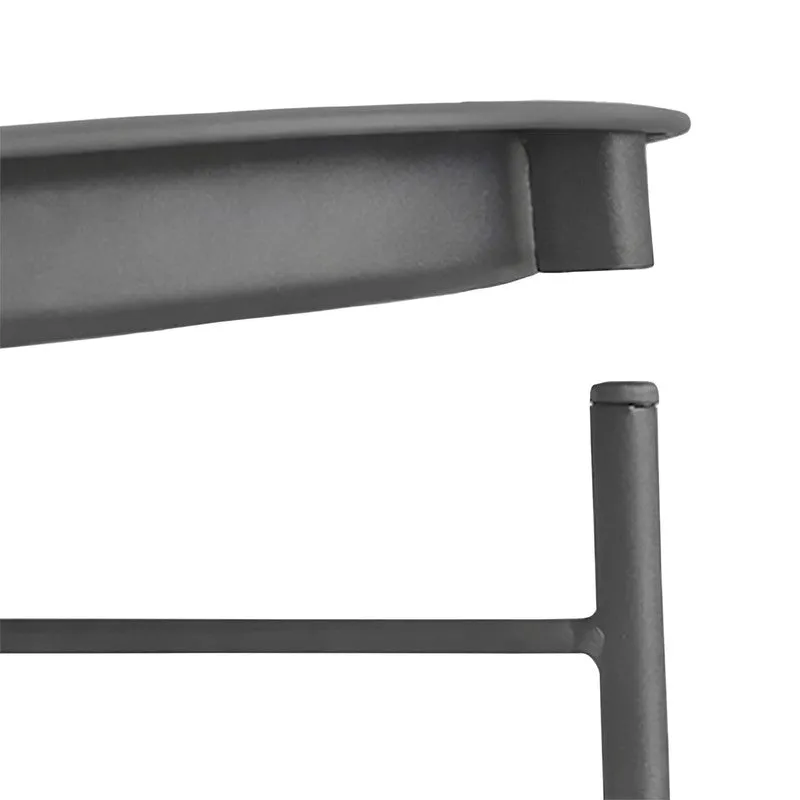 Cedar Metal Side Table - Dark Grey media 5