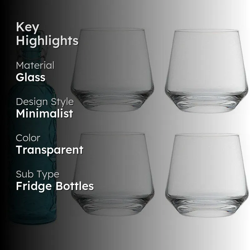 Ash 1000 mL Water Bottle With 350 mL Glasses - Five Piece Set media 2