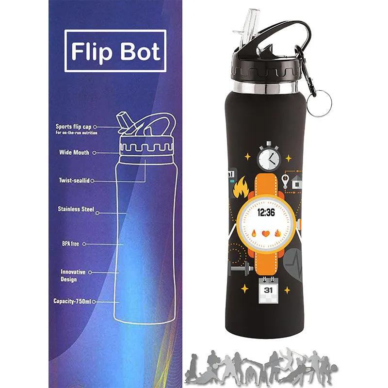 Tick Timer Sipper Water Bottle - 750 mL media 6
