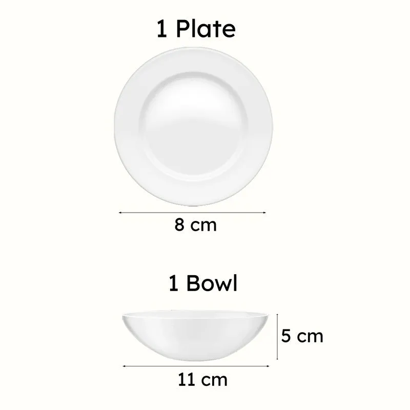 Flora Beuty Dinner Set - 2 Piece Set media 5