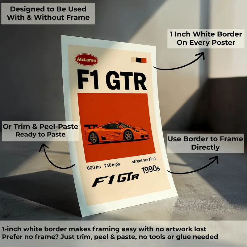 McLaren F1 Legend Wall Poster media 8