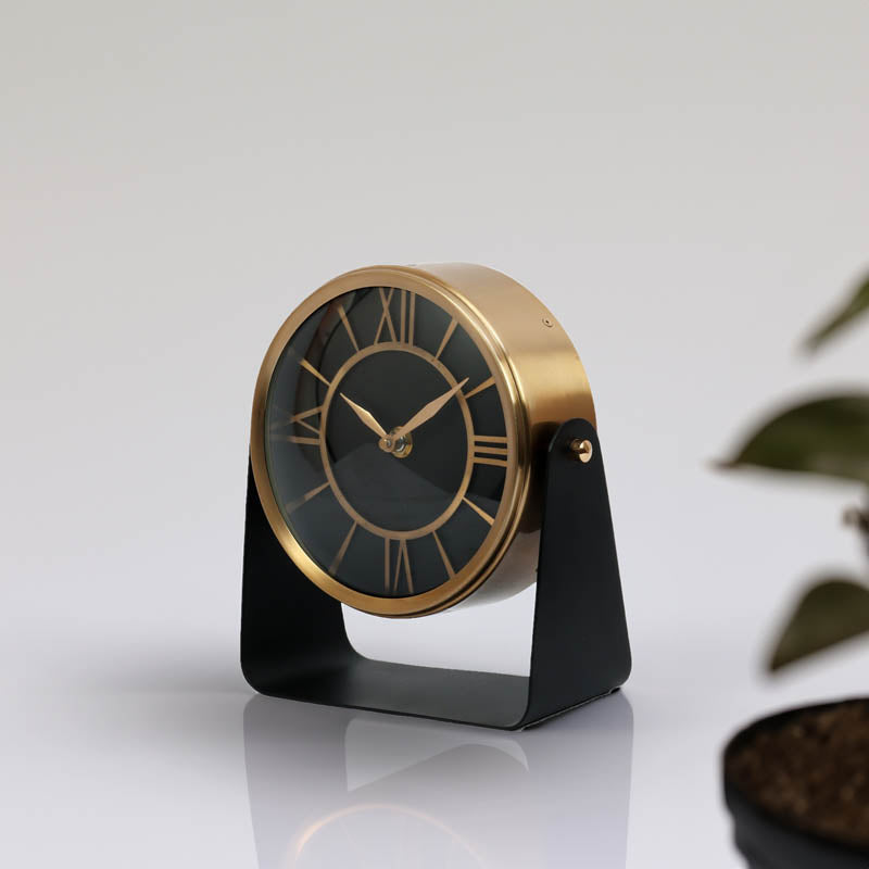 Claudia Roman Table Clock