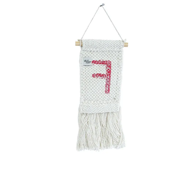 F Monogram Mini Wall Hanging media 5