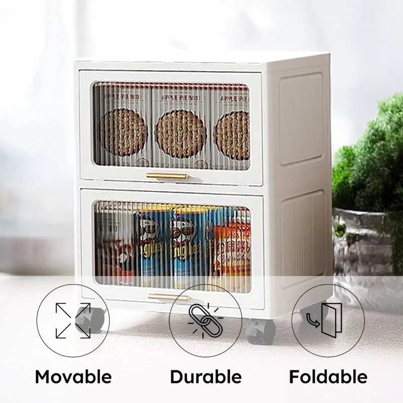 Caspian 2 Tiered Plastic Storage Rack media 8