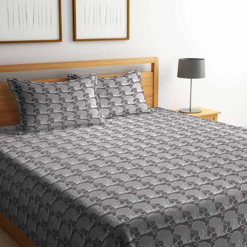 Cutie-Potuti Bedcover - Grey media 1