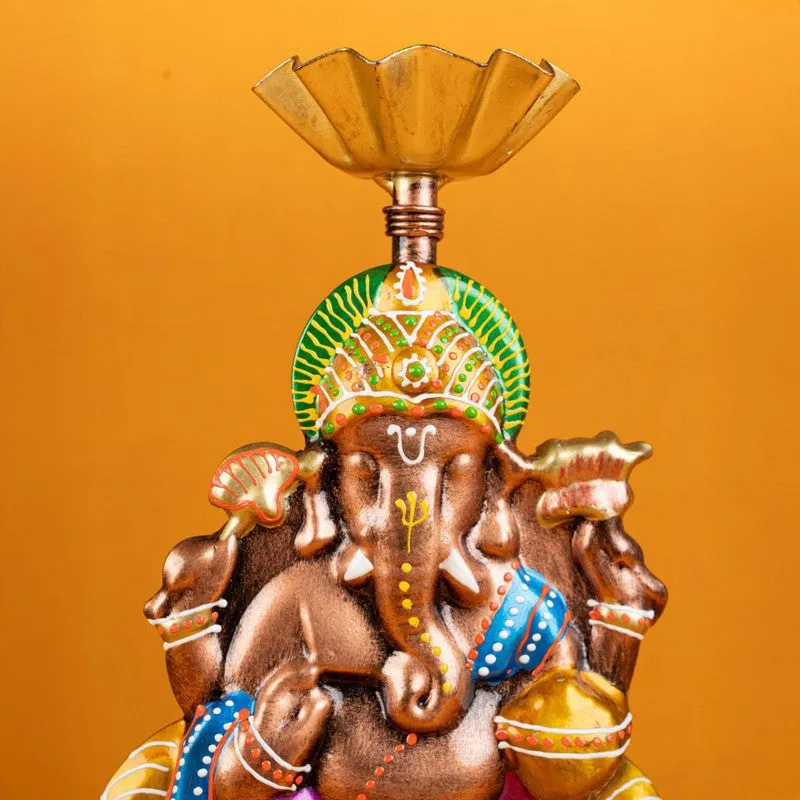 Utsav Tea Light Candle Holder - Set Of Two media 4