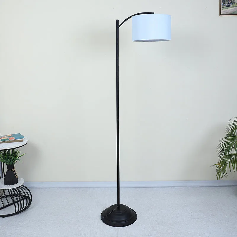 Lucciola Solid Arched Iron Floor Lamp - White media 3