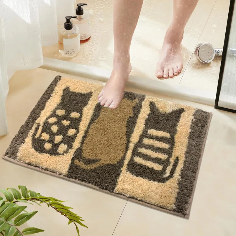 Cat Soft Microfiber Bath Mat media 1