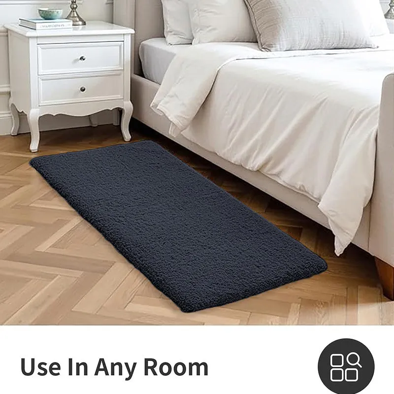 BathEase Anti Skid Runner Rug - Charcoal media 5