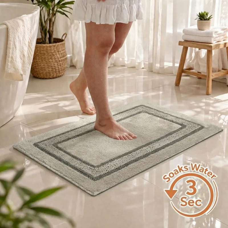 SpaStep Cotton Bath Mat - Brown media 1