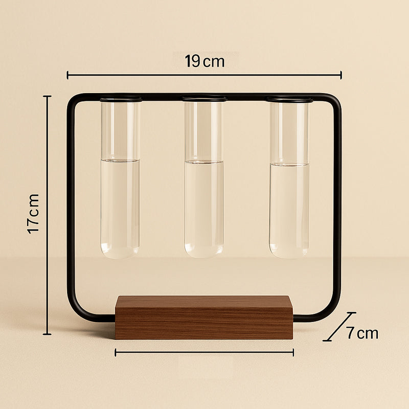 Vialscape Glass Planter With Stand - Four Piece Set media 7