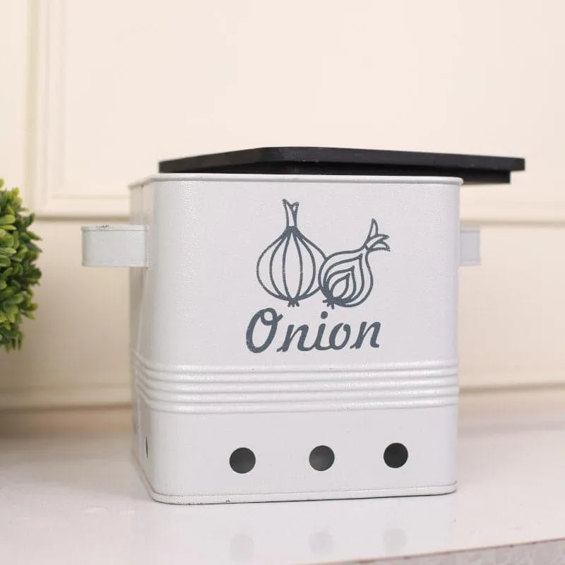 Ferrous Fun Onion Storage Box - Grey - 10 L media 3