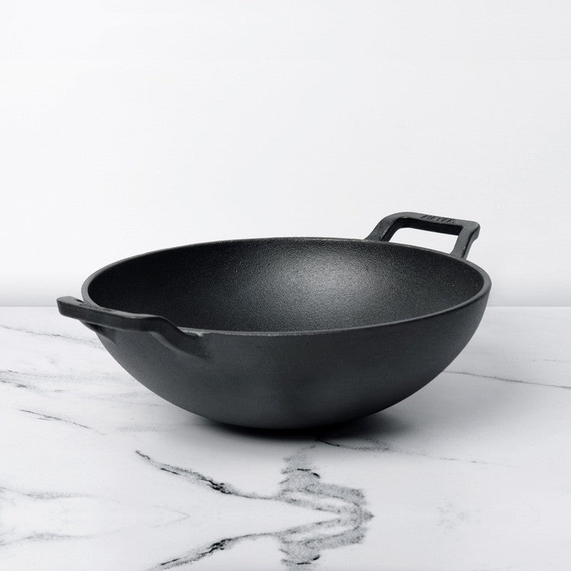 Meyer Cast Iron Kadhai - 2000 mL media 3
