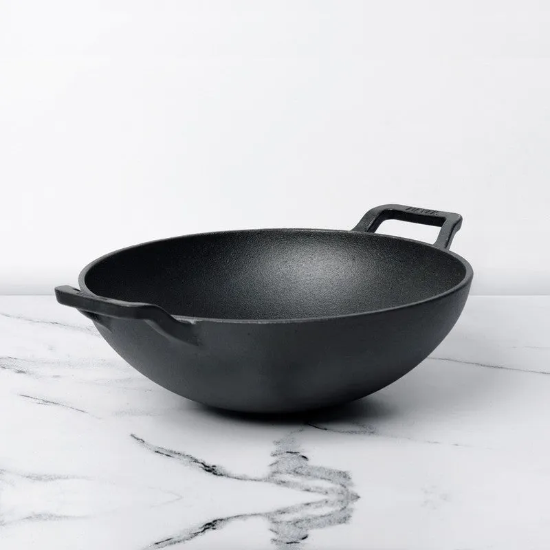 Meyer Cast Iron Kadhai - 2000 mL media 3