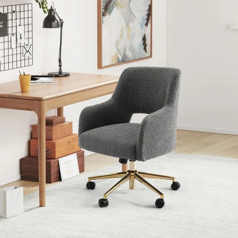 Sitessa Metal Office Chair - Grey media 1