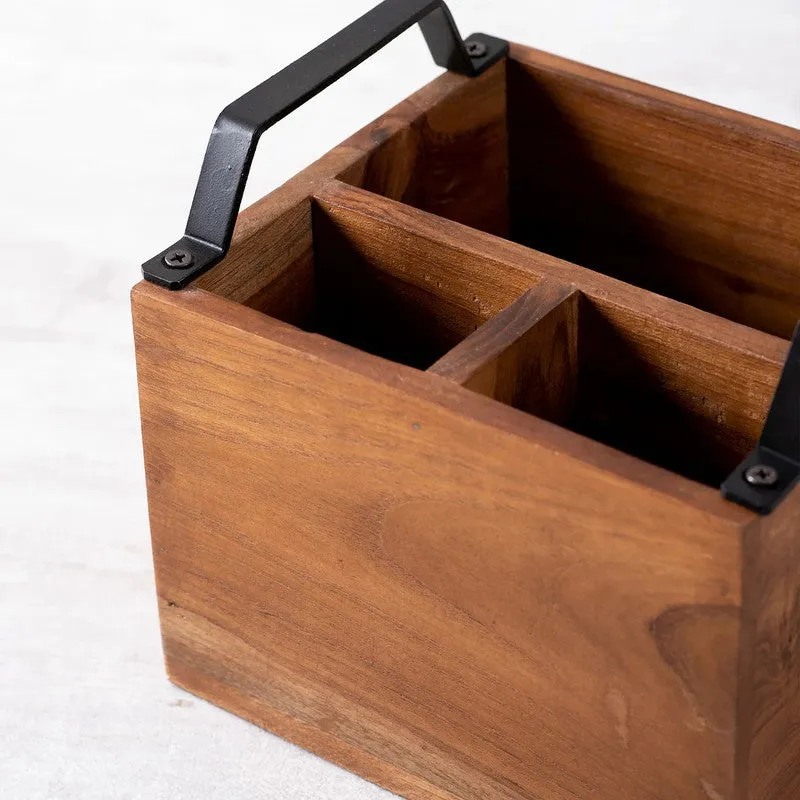 RusticServe MDF Cutlery Stand media 6