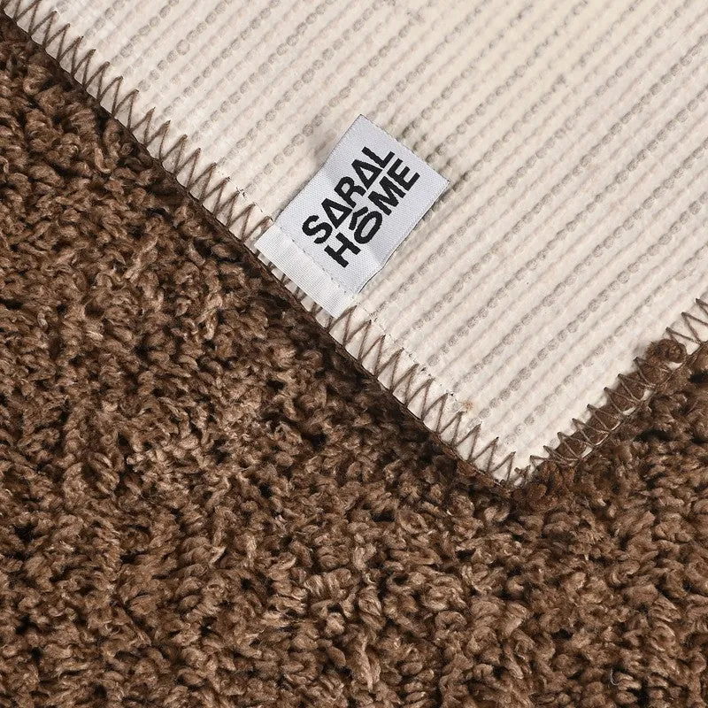 Tranquil Touch Microfiber Bath Mats (Brown) - Set of Two media 4