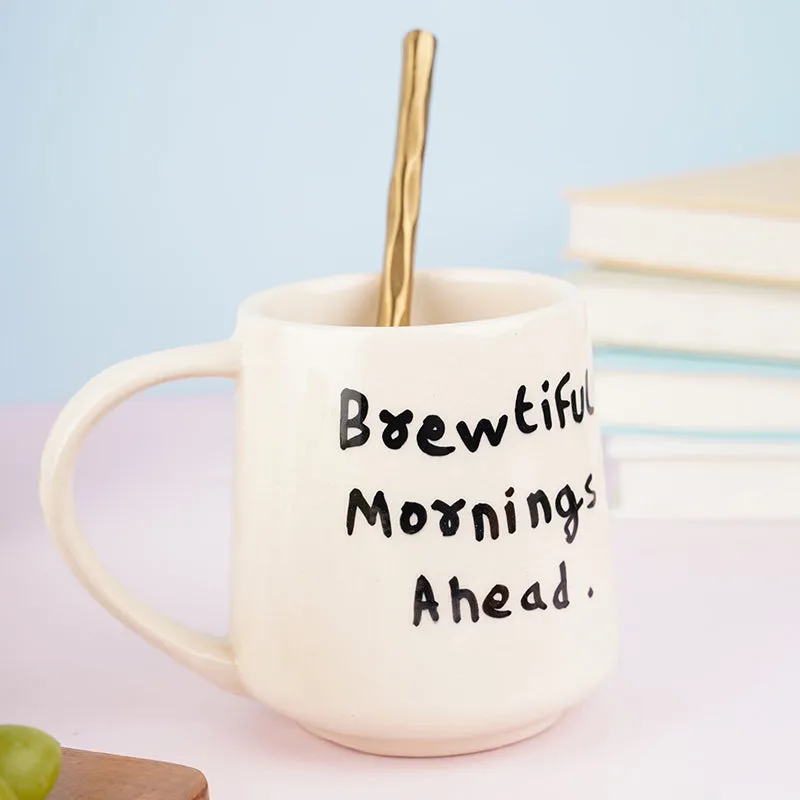 Brewtiful Ceramic Coffee Ceramic Coffee Mug (250 mL) media 3