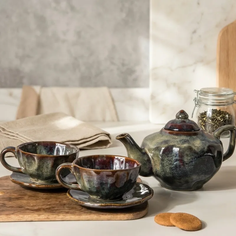 Granite Grace Tea Set - Set Of Five media 1