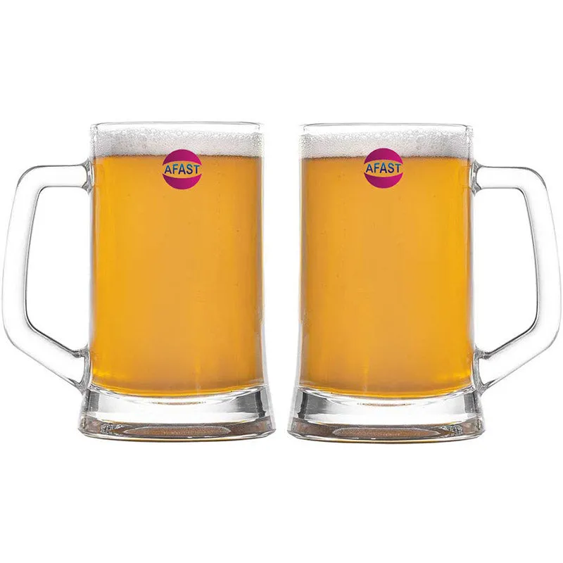 Bira Beer Mug (400 ML) - Set Of Six media 3