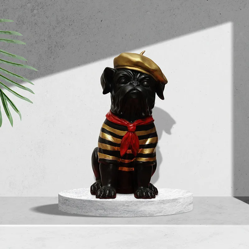 Dapper Pupper Polyresin Showpiece media 4
