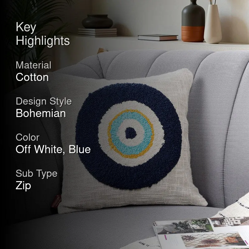 Eye of Peace Tufted Cushion Cover media 2