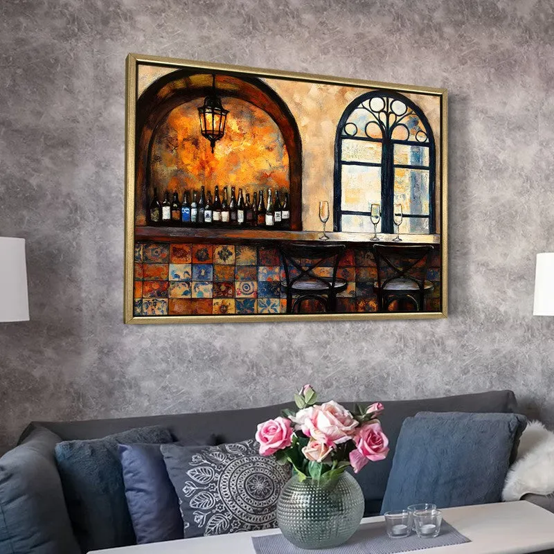 Buttressed Canvas Wall Painting With Frame media 6