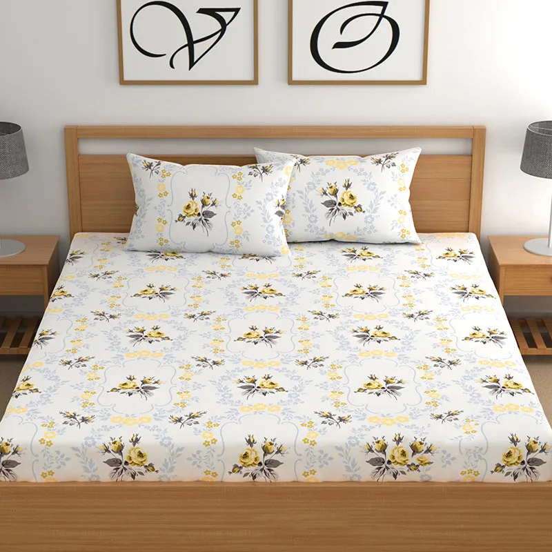 Jeanette Fitted Microfiber Microfiber Bedsheet - 150 GSM media 1