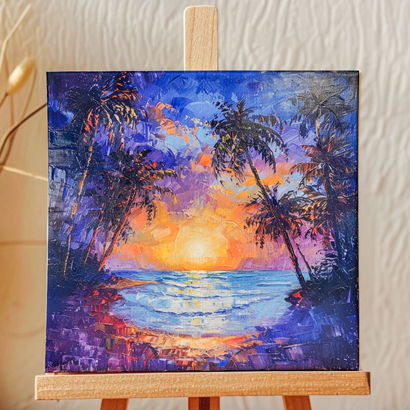Sunset Vista Canvas Showpiece